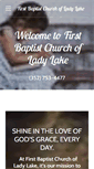 Mobile Screenshot of firstbaptistofladylake.org